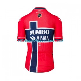 Homme Maillot vélo 2022 Team Jumbo-Visma N003